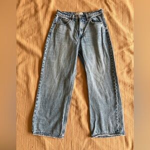 Abercrombie & Fitch Light Blue The Loose High Rise Jeans size 27/4 XS